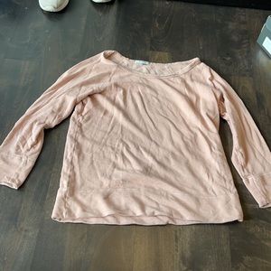 pink long sleeve
